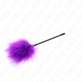 Kink - Piume Viola Tickle Utilizzate Per Il Kit Bondage 27 Cm