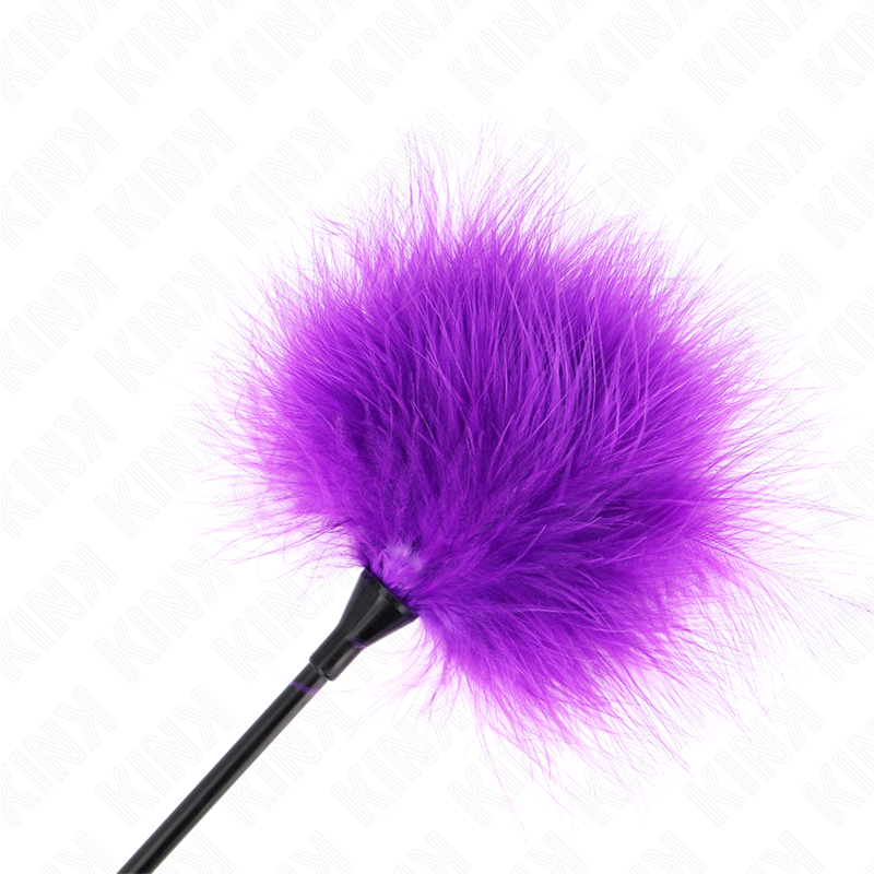 Kink - Piume Viola Tickle Utilizzate Per Il Kit Bondage 27 Cm