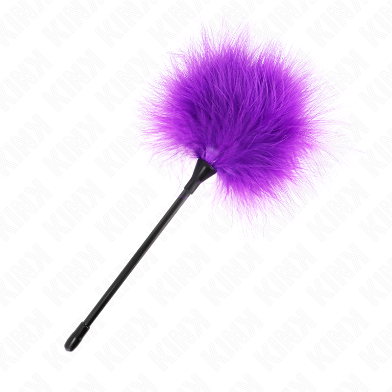 Kink - Piume Viola Tickle Utilizzate Per Il Kit Bondage 27 Cm