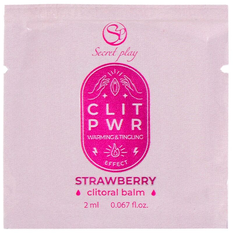 SecretPlay Lubrificante Monodose alla Fragola 2ml Body-Safe