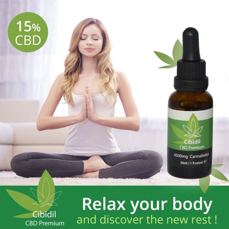 500 Cosmetics - Cibidil Olio Di Cbd Rilassante 15% 30 Ml