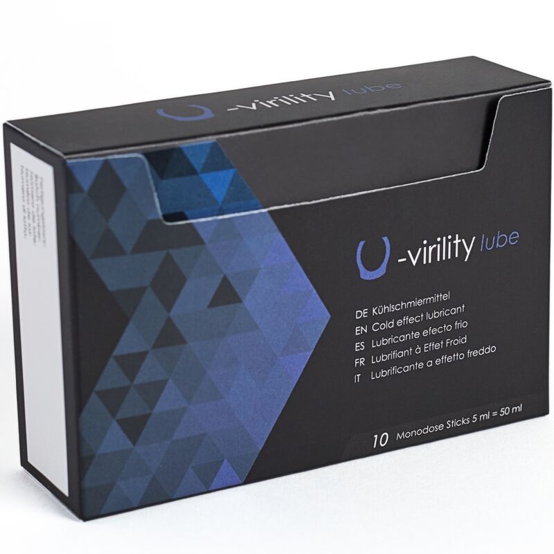 500 Cosmetics - U-Virility Lube Lubrificante Effetto Freddo 10 X 5 Ml