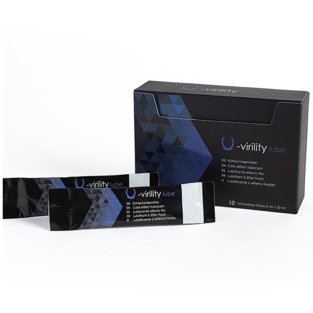 500Cosmetics U-Virility Lube Lubrificante Effetto Freddo 10x5ml