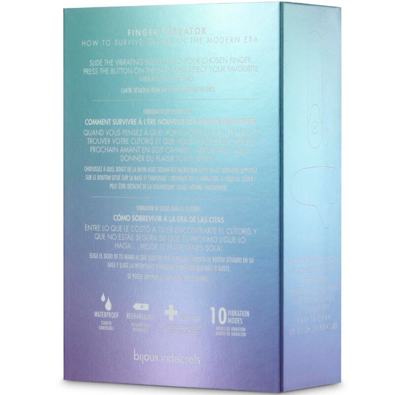 Bijoux - Meglio Del Tuo Ex Vibratore Bullet 10 Vibrazioni Grigio