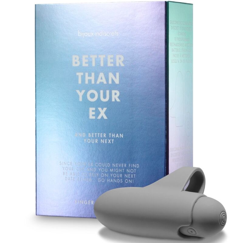 Bijoux - Meglio Del Tuo Ex Vibratore Bullet 10 Vibrazioni Grigio
