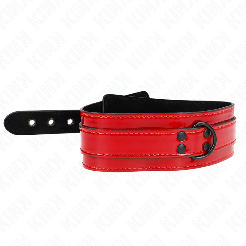 Kink - Collana Regolabile Rosso Vino 37,5-49,5 Cm X 5 Cm