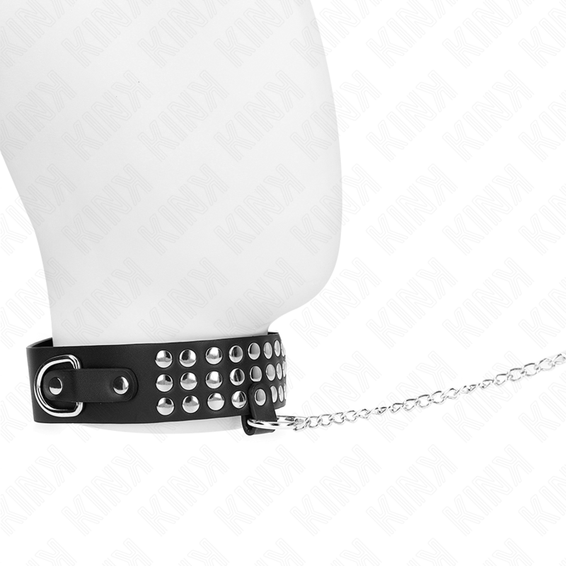 Kink - Collana Con Cinturino 65 Cm Con Lucentezza Regolabile 37-42 Cm X 5,3 Cm