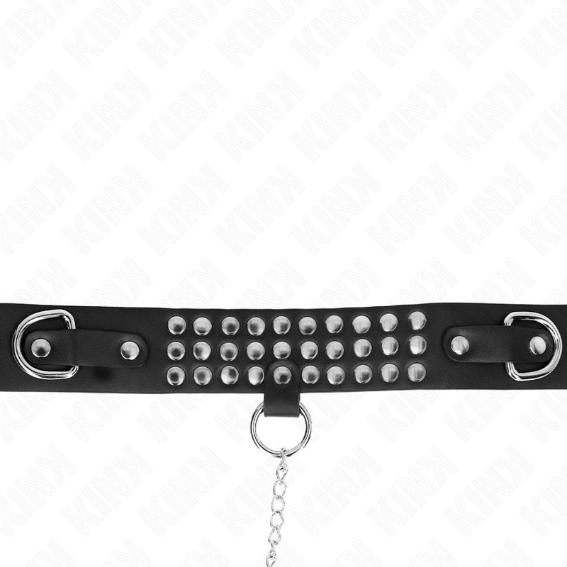 Kink - Collana Con Cinturino 65 Cm Con Lucentezza Regolabile 37-42 Cm X 5,3 Cm
