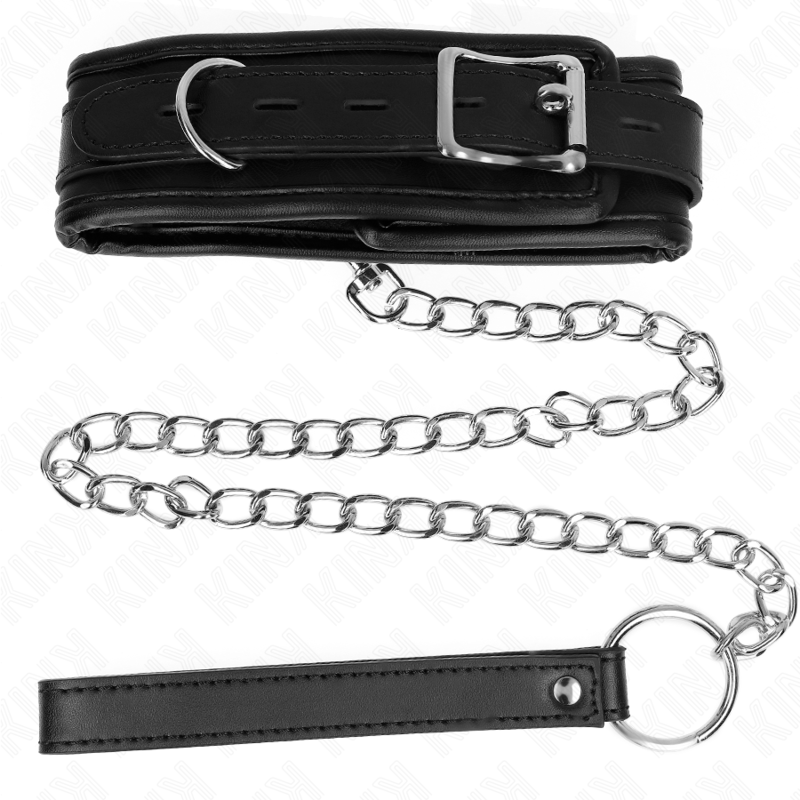 Kink - Collare Modello Base Con Guinzaglio 65 Cm Modello 1 53 X 6 Cm