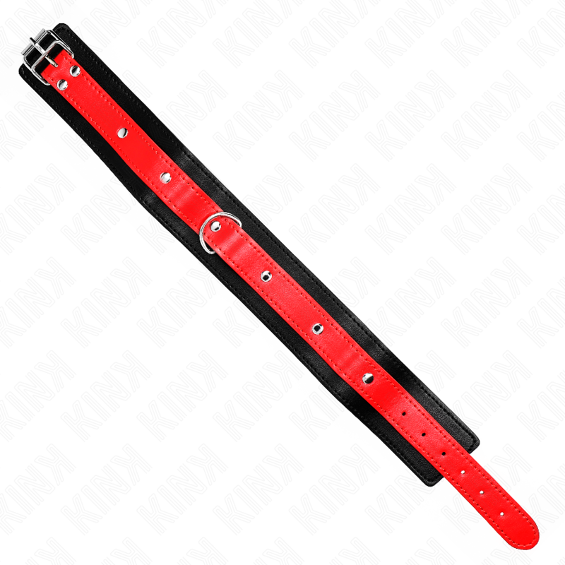 Kink - Collana Con Cinturino Rosso 65 Cm Regolabile 36-43 Cm X 5 Cm