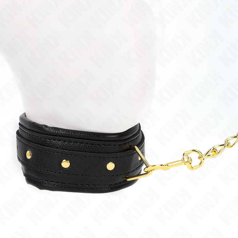 Kink - Collana Con Cinturino In Similpelle Spugna Modello 1 Regolabile 37-54 Cm X 3 Cm