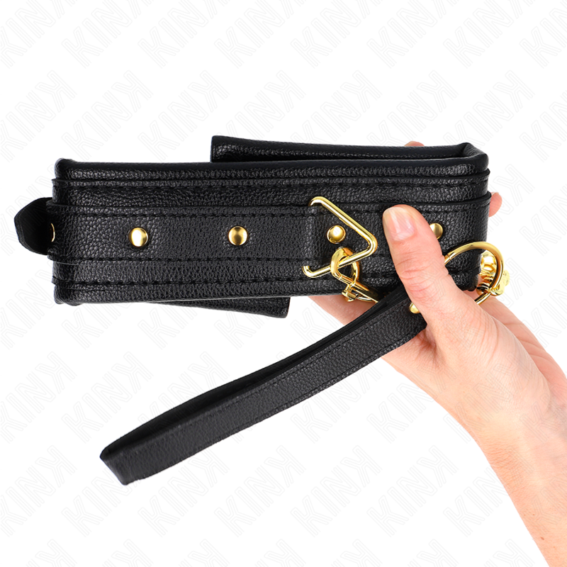 Kink - Collana Con Cinturino In Similpelle Spugna Modello 1 Regolabile 37-54 Cm X 3 Cm