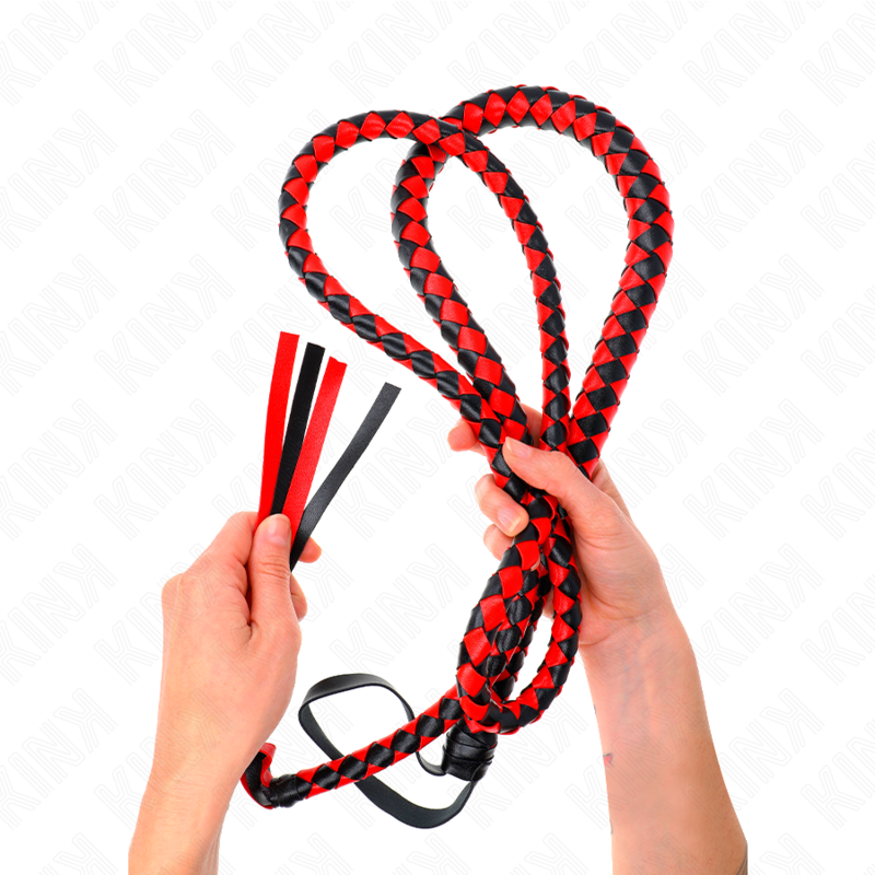 Kink - Frusta Lunga Rossa A Serpente 210 Cm