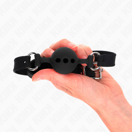 KINK Bavaglio BDSM Nero