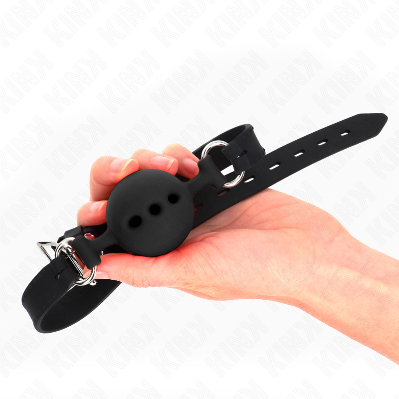 KINK Bavaglio BDSM Nero