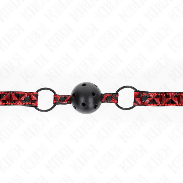 Kink - Palla A Forma Di Diamante 4,5 Cm Bavaglio Modello 2 64,5 Cm Regolabile 42-60 Cm