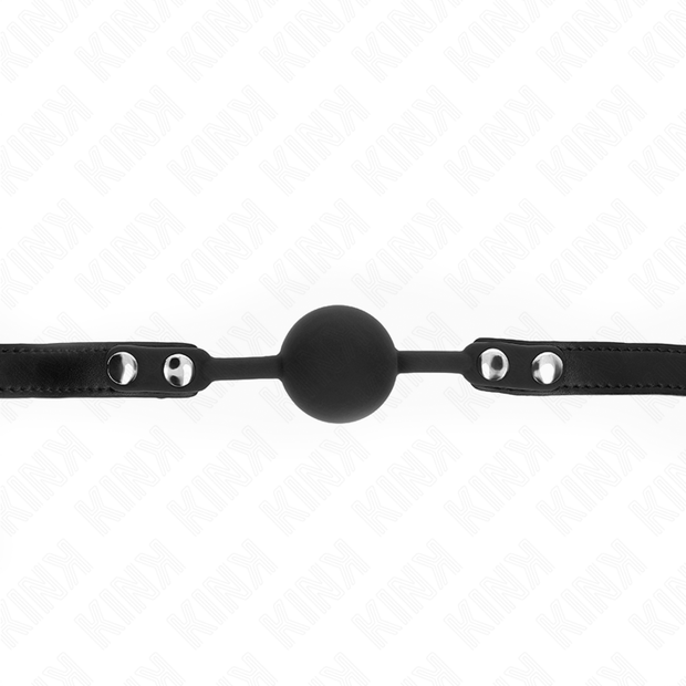 Kink - Modello 1 Balla In Silicone 4 Cm Bavaglio Con Lucchetto 60 X 2 Cm