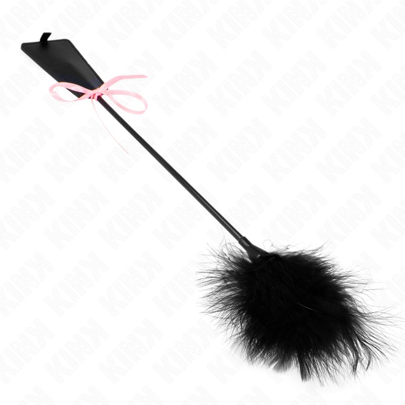 Kink - Piume Tickle Con Fiocco Rosa 49 Cm
