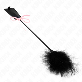 Kink - Piume Tickle Con Fiocco Rosa 49 Cm