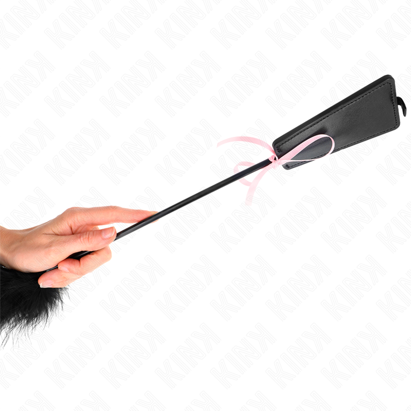 Kink - Piume Tickle Con Fiocco Rosa 49 Cm