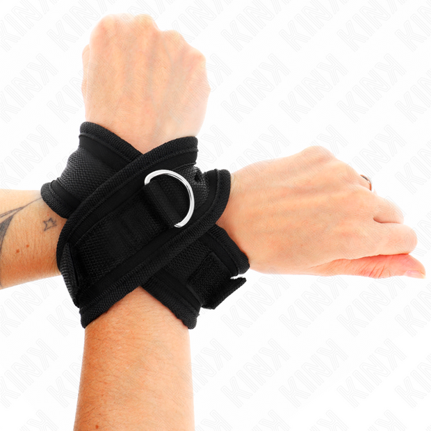 Kink - Manette A Croce Nere 34 X 5,5 Cm