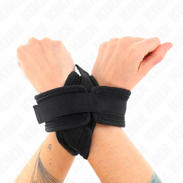 Kink - Manette A Croce Nere 34 X 5,5 Cm