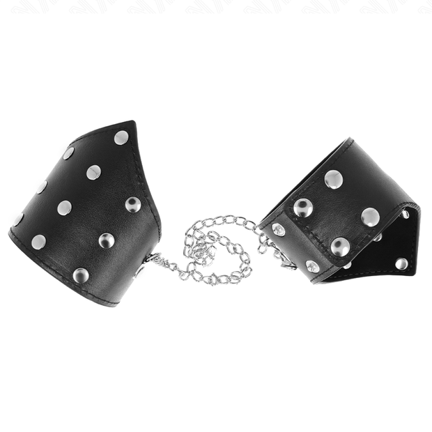 Kink - Braccialetti Stile Black Point Con Catena Regolabile 17-23 Cm X 8,5 Cm