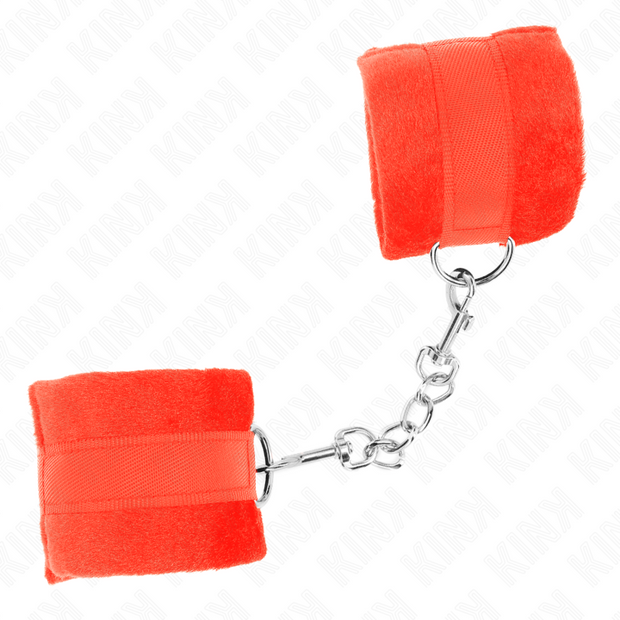 Kink - Manette In Pelliccia Per Principianti Rosse 30 X 7 Cm