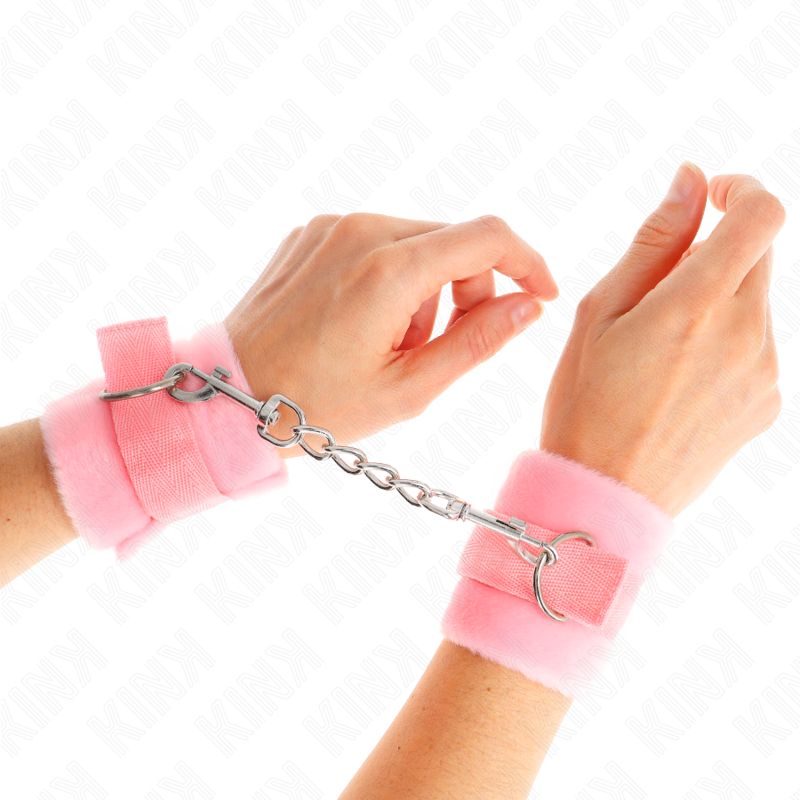 Kink - Manette In Pelliccia Per Principianti Rosa 30 X 7 Cm