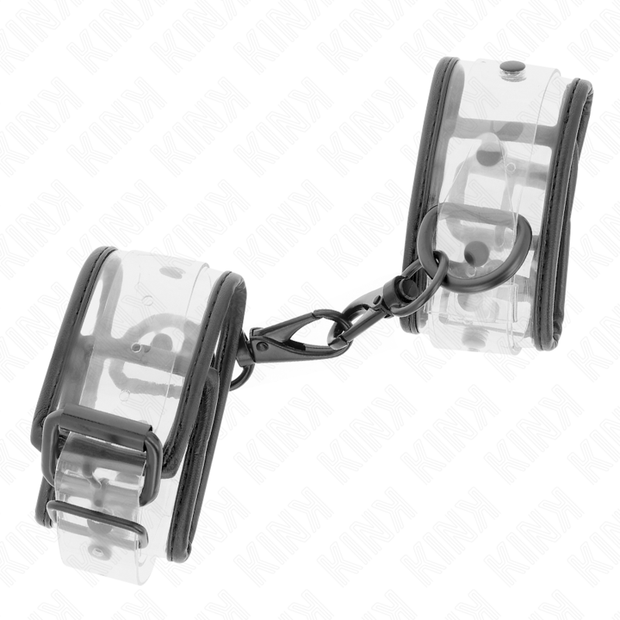 Kink - Polsini Trasparenti Regolabili 18-30 Cm X 5,5 Cm
