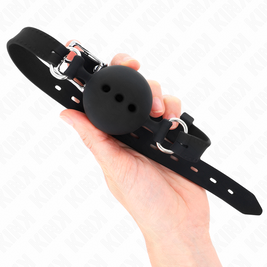 KINK Bavaglio BDSM Nero