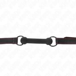 Kink - Bandaia In Osso Con Cinturino In Similpelle Nero Regolabile 41-57 Cm