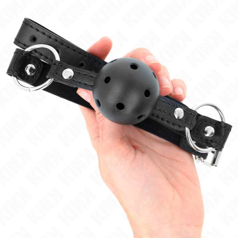 KINK Bavaglio BDSM Nero