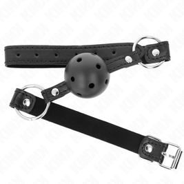 KINK Bavaglio BDSM Nero