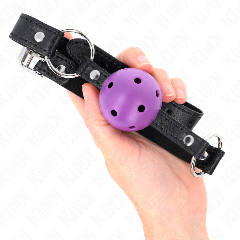 Kink - Palla Viola Rigida E Cava 4,5 Cm Bavaglio 63,5 X 2 Cm