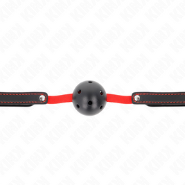 Kink - Bavaglio A Bocca Rigida 4,5 Cm Con Cintura Elastica 56 X 1,5 Cm