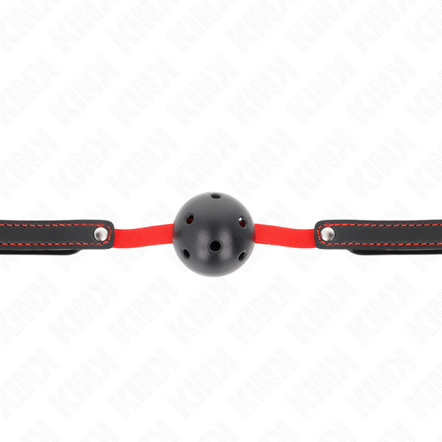 Kink - Bavaglio A Bocca Rigida 4,5 Cm Con Cintura Elastica 56 X 1,5 Cm
