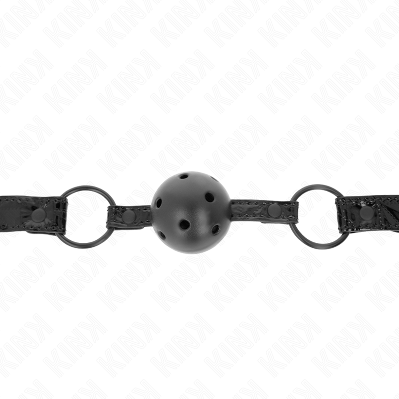 Kink - Palla A Forma Di Diamante 4,5 Cm Bavaglio Modello 3 64,5 Cm Regolabile 42-60 Cm