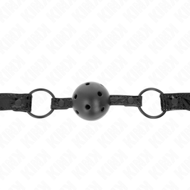 Kink - Palla A Forma Di Diamante 4,5 Cm Bavaglio Modello 3 64,5 Cm Regolabile 42-60 Cm