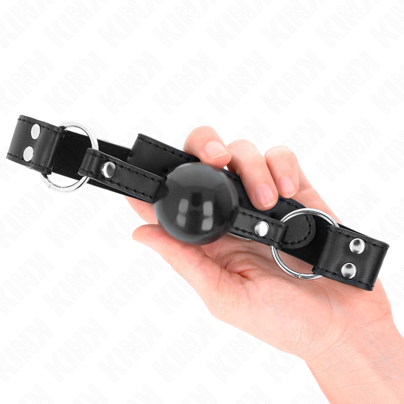 Kink - Baffo A Palla Morbida E Solida Da 4 Cm Con Cinturino In Similpelle 62 X 2,5 Cm Regolabile 42-58 Cm