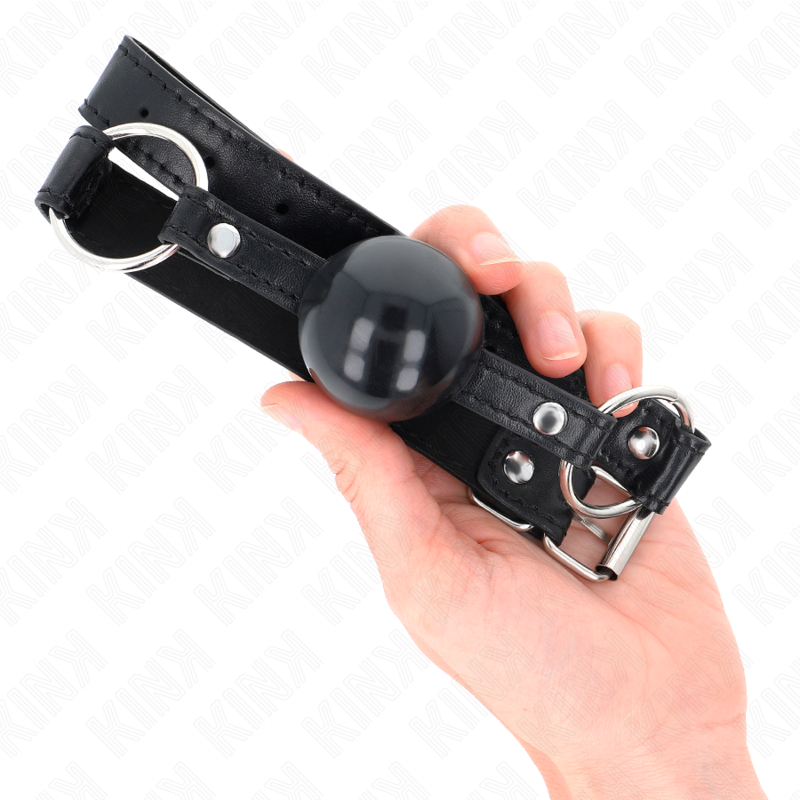 KINK Bavaglio BDSM Nero