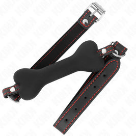 KINK Bavaglio BDSM Nero