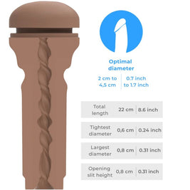 Kiiroo - Feel Stroker Extra Tight Butt Marrone Medio