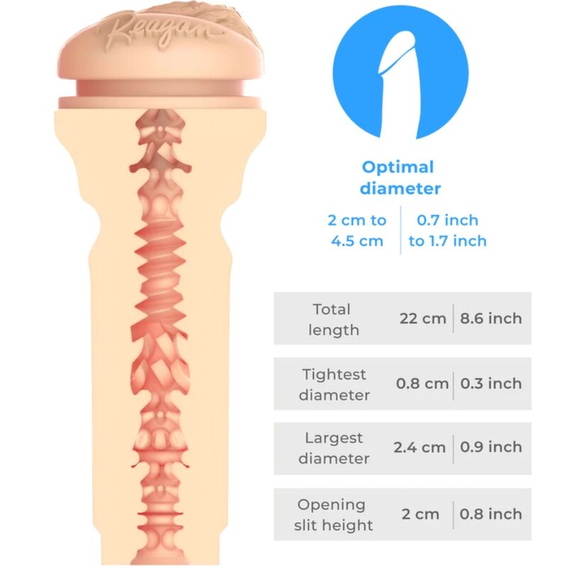 Kiiroo - Senti Reagan Foxx Stroker Collezione Kiiroo Stars