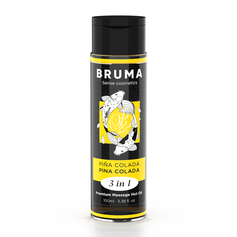 Bruma Olio da Massaggio Effetto Calore Piña Colada 100ml Premium