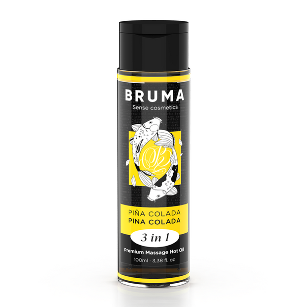 Bruma Olio da Massaggio Effetto Calore Piña Colada 100ml Premium
