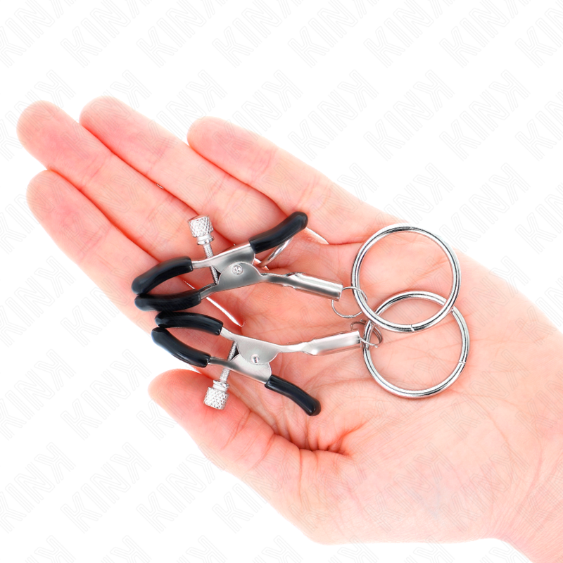 Kink - Morsetto Per Capezzolo Con Anello Di Tenuta 6 Cm