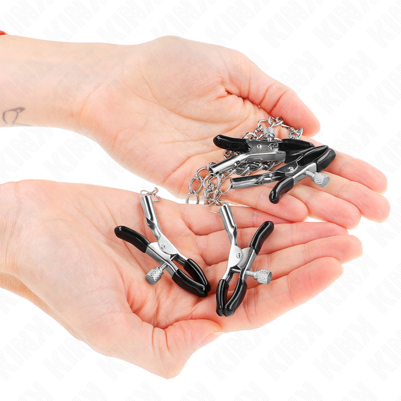 KINK Pinze per Capezzoli Argento