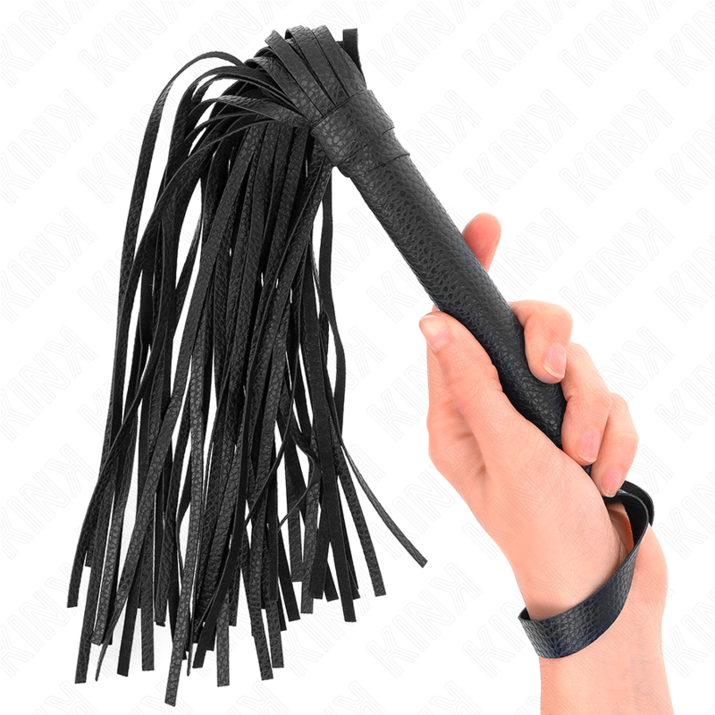 Kink - Frusta Con Perline Blu Scuro 43,5 Cm