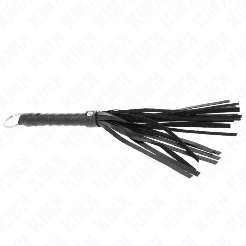 Kink - Mini Frusta Nera Semplice 28 Cm